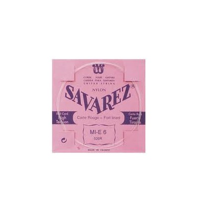 Cuerda Savarez 6ª Carta Roja 526-R