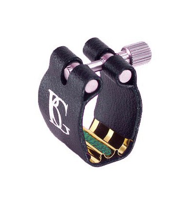 Abrazadera y boquillero saxo soprano BG Super Relevation L-14SR