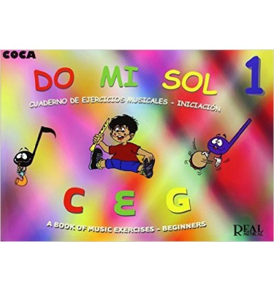 Libro Do Mi Sol 1. Cuaderno de Ejercicios Musicales. Real Musical