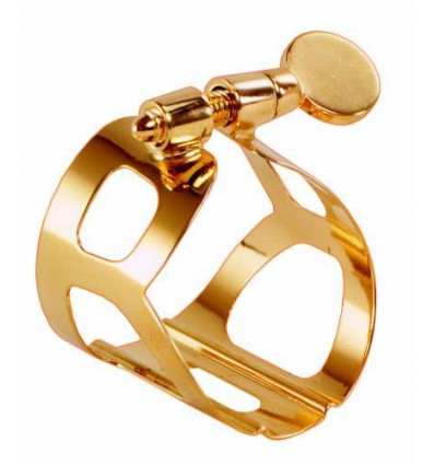 Abrazadera y boquillero saxo soprano BG Tradition L-50