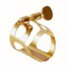 Abrazadera y boquillero clarinete bajo BG L-91 Oro