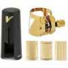 Abrazadera y boquillero saxo soprano Vandoren Optimum