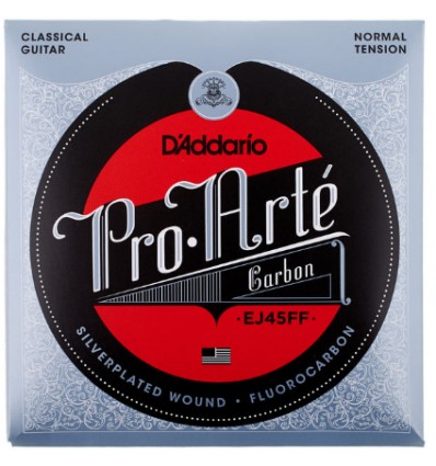 Set de cuerdas D´addario Pro Arté EJ45FF carbon medium
