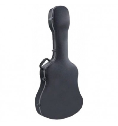 Estuche de abs carbono negro guitarra clásica rainbow rccg - instrumentos el diapason Olivares (Sevilla)