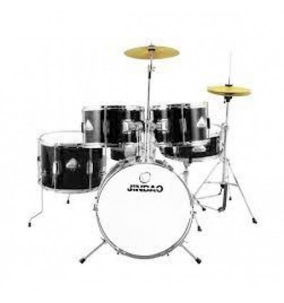 Batería Jimbao junior 1045 negra - instrumentos musicales el diapason (Olivares) Sevilla