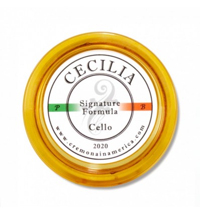 Resina cello Cecilia Rosin Signature formula pequeña - Instrumentos el Diapasón Olivares (Sevilla)