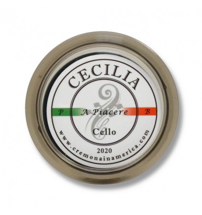 Resina cello Cecilia Rosin A Piacere pequeña - Instrumentos el Diapasón Olivares (Sevilla)