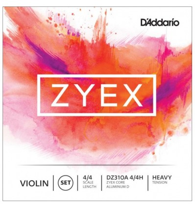 Set de cuerdas para violín D'Addario Zyex DZ310A bola medium
