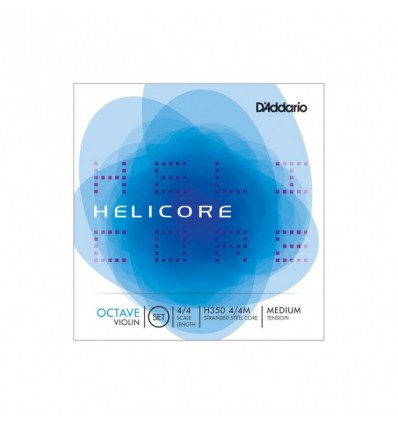 Set de cuerdas violín D´addario Helicore Octave H350 bola medium