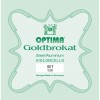 Set de cuerdas Cello Optima Goldbrokat 1200 medium
