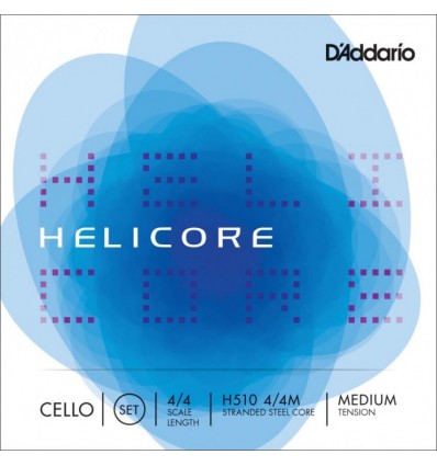 Set de cuerdas Cello D´addario Helicore H510 medium