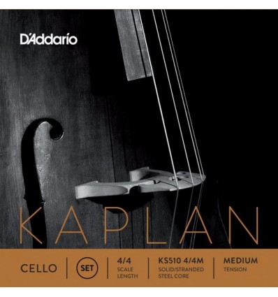 Set de cuerdas Cello D´addario Kaplan Solutions KS510 medium