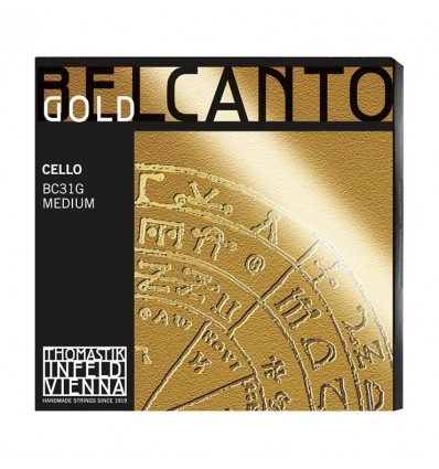 Set de cuerdas Cello Thomastik Belcanto Gold BC31G medium