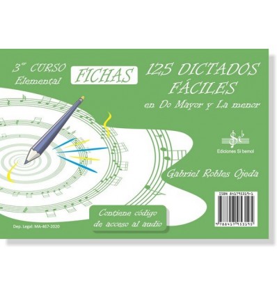 125 Dictados muy fáciles. Volumen 3. Gabriel Robles Ojeda