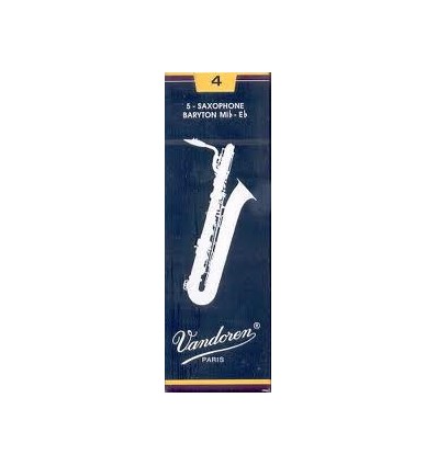 Cañas saxo baritono Vandoren 3 