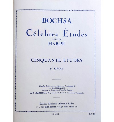 Bochsa 50 études vol1. Arpa