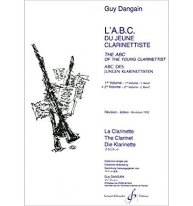 ABC del joven clarinetista vol2. Guy Dangain