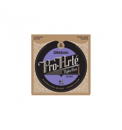 Set de cuerdas guitarra D´addario Pro arté EJ44 extra hard