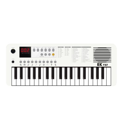 Teclado EK T37 blanco