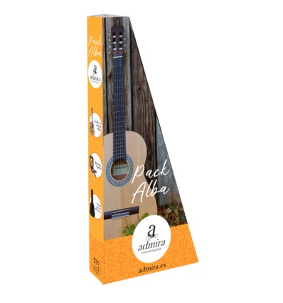 PACK GUITARRA CLÁSICA ADMIRA ALBA 4/4