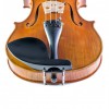 Barbarda violín lateral sobre cordal Guarneri ébano frontal