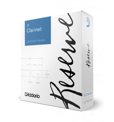 Cañas clarinete D´addario Reserve 2