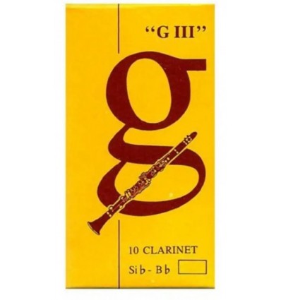 Cañas clarinete Glotin GIII 3 1/2