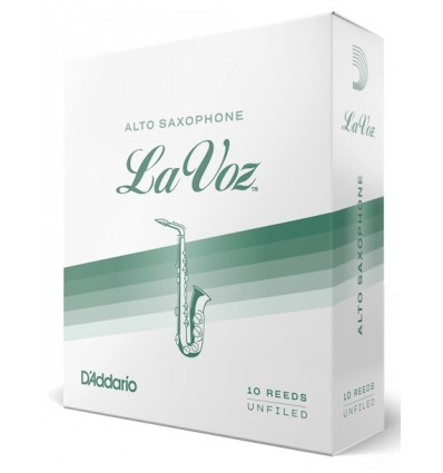 Cañas saxo alto D´addario Rico La Voz suave media