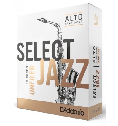 Cañas saxo alto D´addario Select jazz unfiled 4 soft