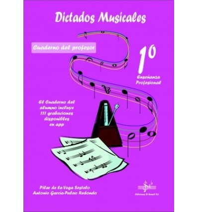 Dictados musicales 1 Profesional - De la Vega / García Palao