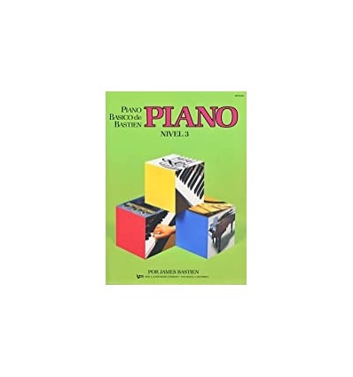 Piano Básico de Bastien. Nivel 3