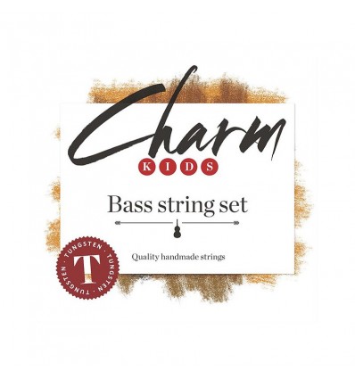 Set de cuerdas Contrabajo For-Tune Charm Kids Orchestra tungsteno Medium
