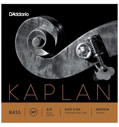 Set de cuerdas Contrabajo D´Addario Kaplan K610 Medium
