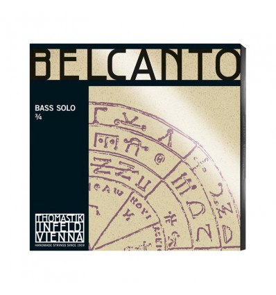 Set de cuerdas Contrabajo Thomastik Belcanto Soloist BC600S Medium