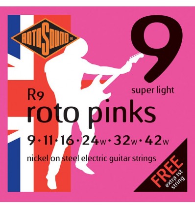 Set guitarra eléctrica Rotosound 9-42