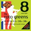 Set guitarra eléctrica Rotosound 8-38
