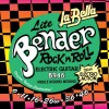 Set cuerdas guitarra eléctrica La Bella Super Bender Light 09-46