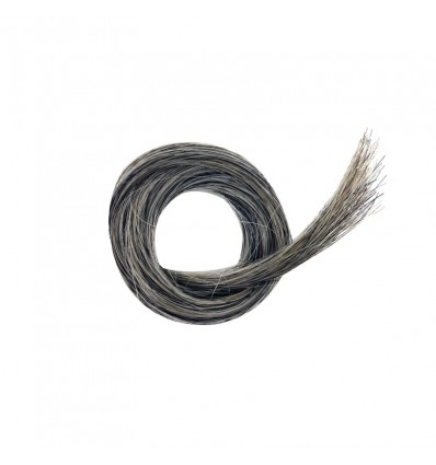 Encerdadura natural Mongolia Contrabajo crines blancos/negros