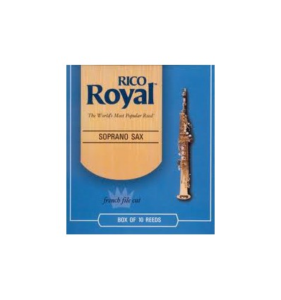 Cañas saxo soprano RICO ROYAL 3