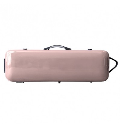 Estuche violín Rapsody Rainbow rectangular 4/4 rosa