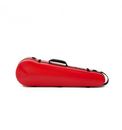 Estuche violín Artist Dynamic policarbonato forma rojo