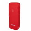 Funda violín impermeable Artino 418 rectangular rojo