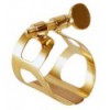 Abrazadera y boquillero requinto BG Tradition L-81 Oro