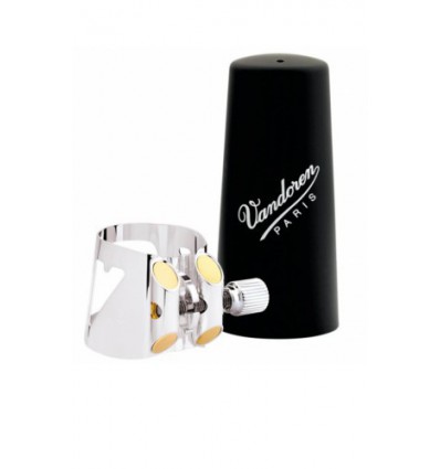 Abrazadera y boquillero requinto Vandoren Optimum